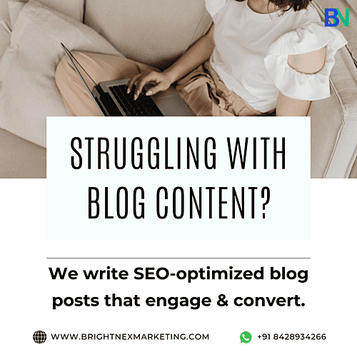 Blog Post Writing Services